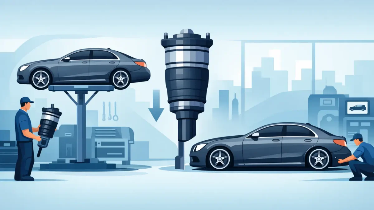 Airmatic Suspension Lowering Service Done Right