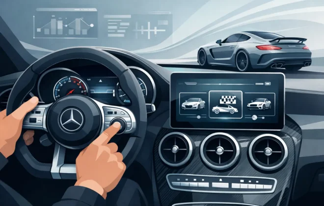 Mercedes AMG Menu Activation for Better Control